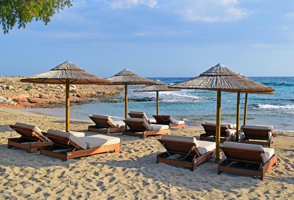 Traumstrand von Agia Napa mit kristallklarem Wasser