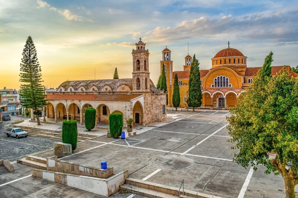 Traditionelle Kirche in Paralimni, Zypern